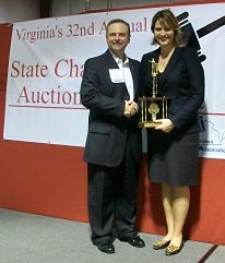 benefit auctioneer Virginia with Mark Rogers