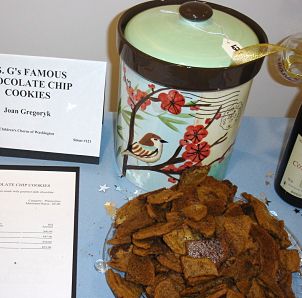 silent auction donations - cookies for taste