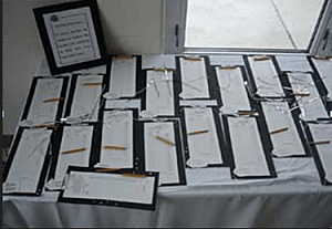 silent auction tips - overcrowding