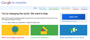 benefit auction technologies Google Tools for Nonprofits