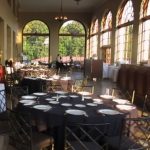 Auction Venue split by wall
