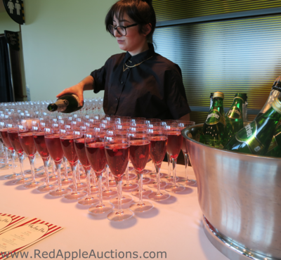 Diana Vreeland-inspired red signature cocktail